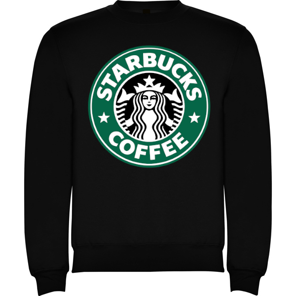 Sudadera Negra Starbucks coffee
