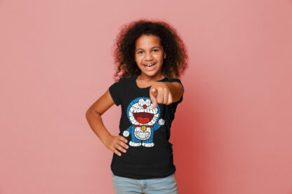 Camiseta Doraemon negra