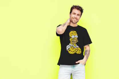 Camiseta Homer negra