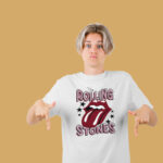 Camiseta RollingStones blanca