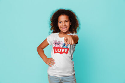 Camiseta LoveStitch blanca