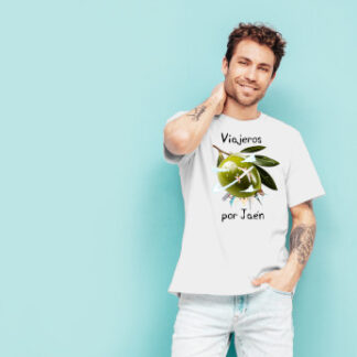 Camiseta viajeros por Jaén blanca