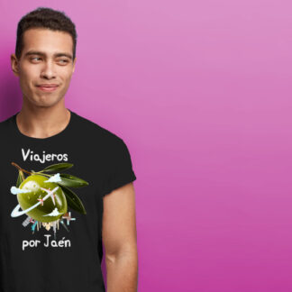 Camiseta ViajerosporJaen negra