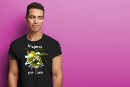 Camiseta ViajerosporJaen negra