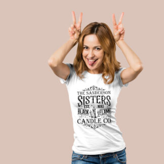 Camiseta candle blanca