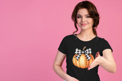 Camiseta calabaza negra