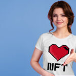 Camiseta love nft blanca