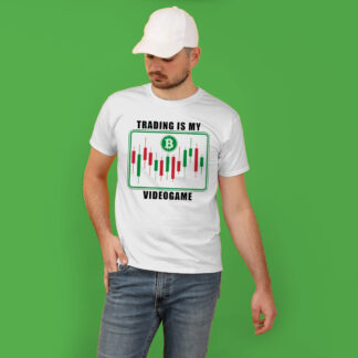 Camiseta trading blanca