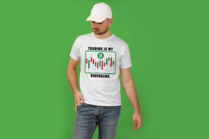 Camiseta trading blanca