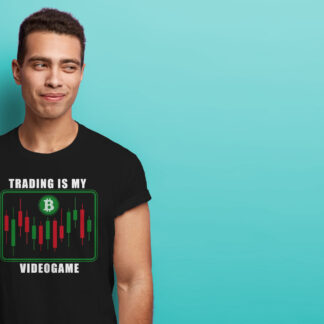 Camiseta trading negra