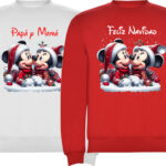 Sudadera Minnie Mickey nieve