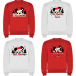 Sudadera Mickey Minnie Feliz Navidad