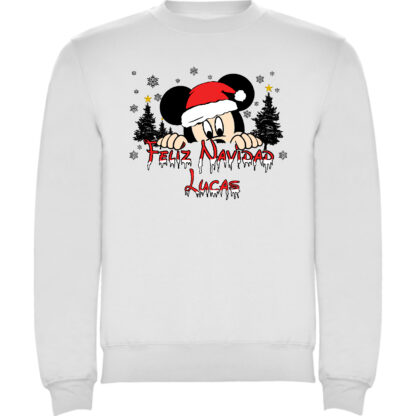 Sudadera Mickey Minnie Feliz Navidad - Imagen 8