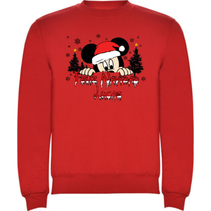 Sudadera Mickey Minnie Feliz Navidad - Imagen 7