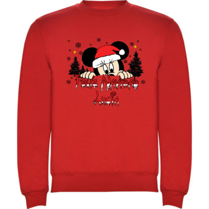 Sudadera Mickey Minnie Feliz Navidad - Imagen 5