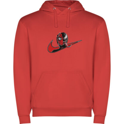 Sudadera roja con capucha Spiderman Venom