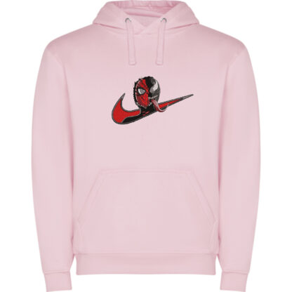 Sudadera rosa con capucha Spiderman Venom