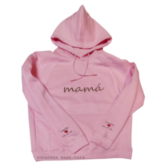 Sudadera mamá rosa portada