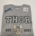 Sudadera mascota bordada personalizada