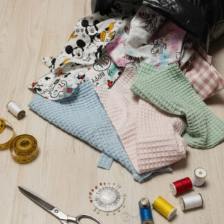 Bolsa retales de tela