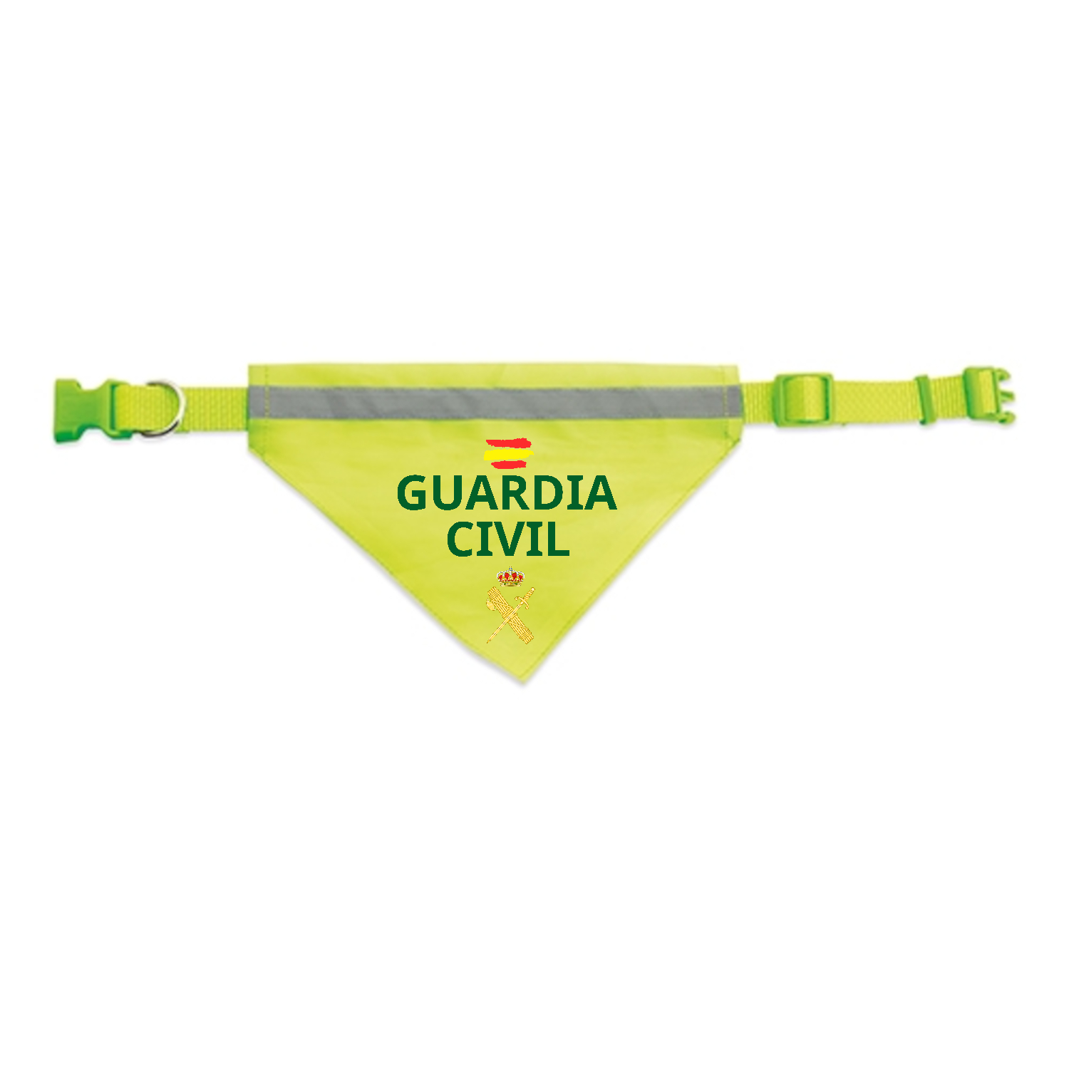 Collar alta visibilidad mascota Guardia Civil Babyglo
