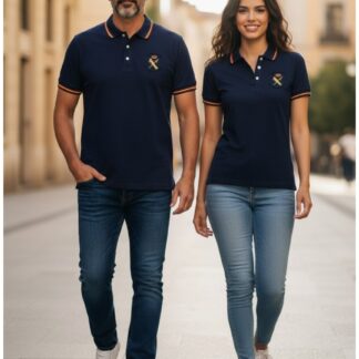 Hombre y mujer polo algodon españa guardia civil