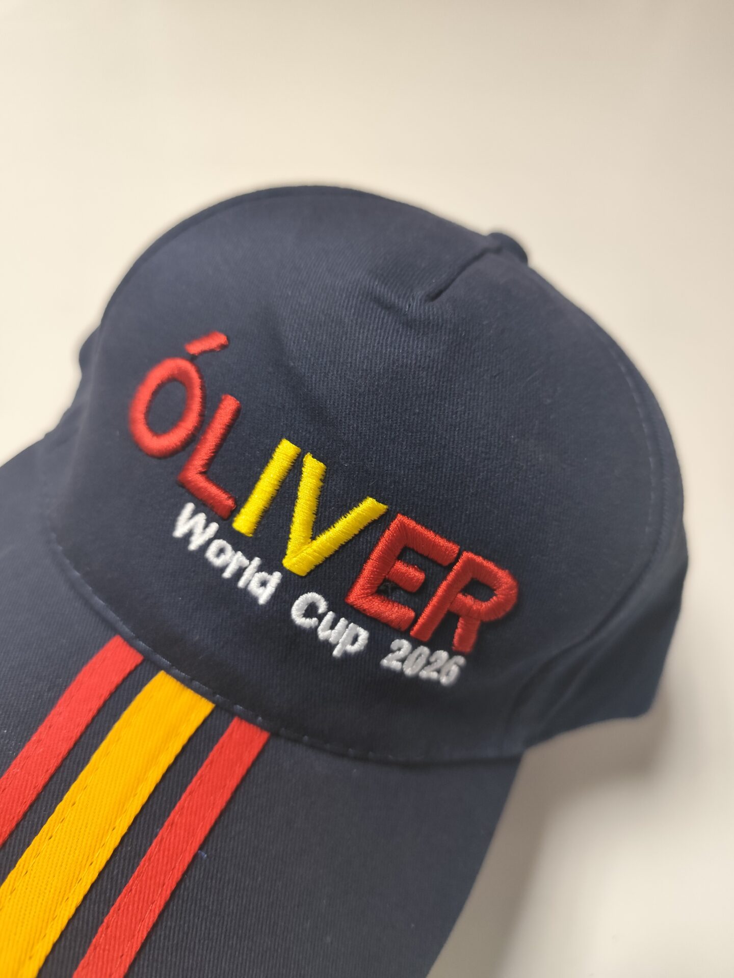 Gorra España Mundial 2026 personalizada - Imagen 6